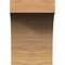 Ekena Millwork Huntington Rough Sawn Rafter Tail, Western Red Cedar, 4"W x 6"H x 16"L RFT04X06X16HUN00RWR - alternate 2